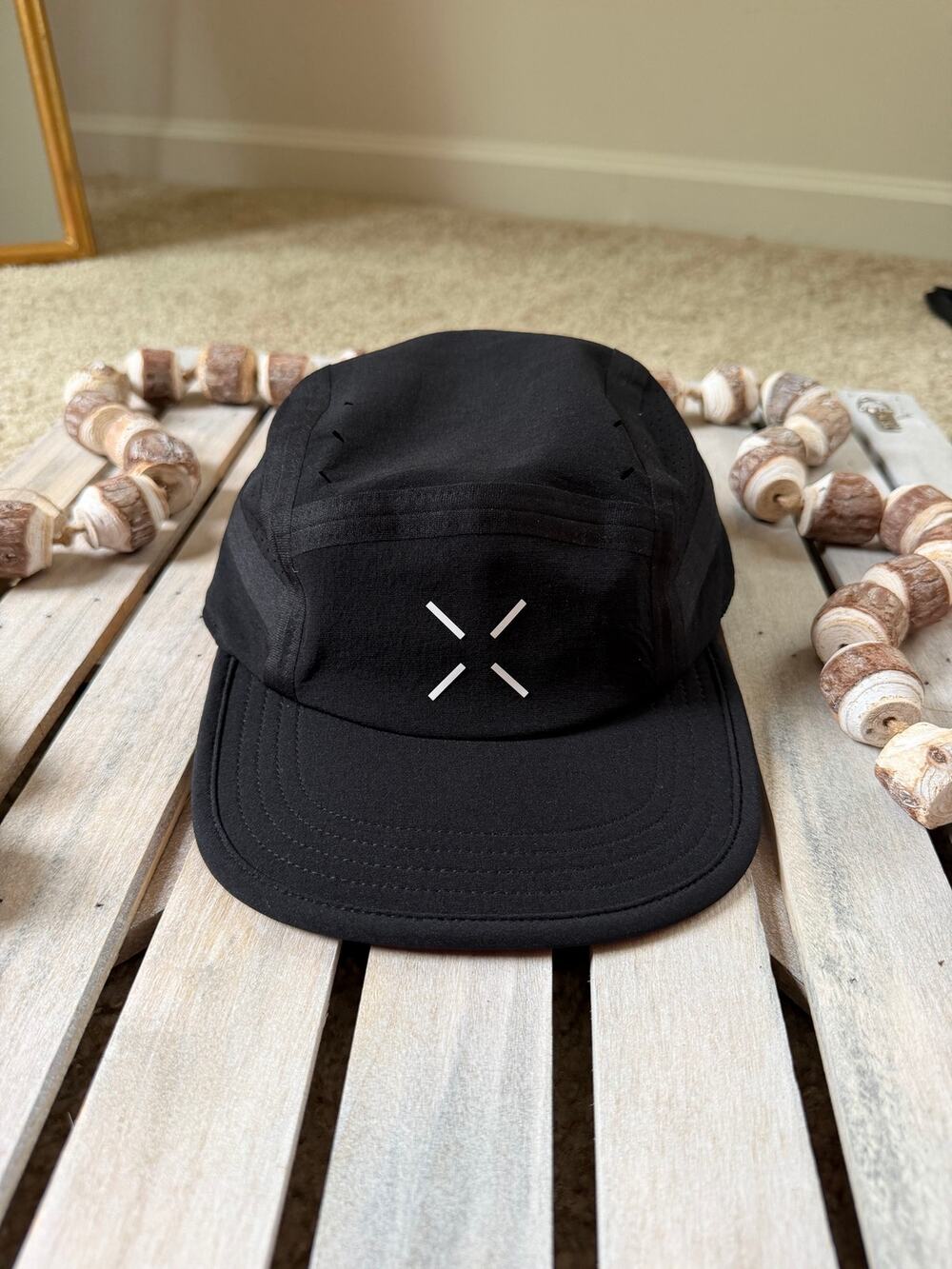Ten Thousand Black 7 Panel Cap Hat